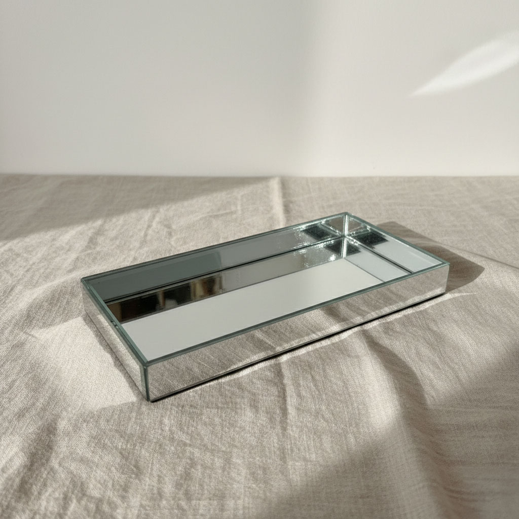 The Starlight" Mirrored Vanity Tray