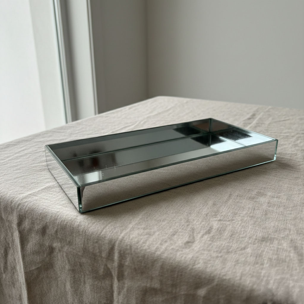 The Starlight" Mirrored Vanity Tray - Image 4