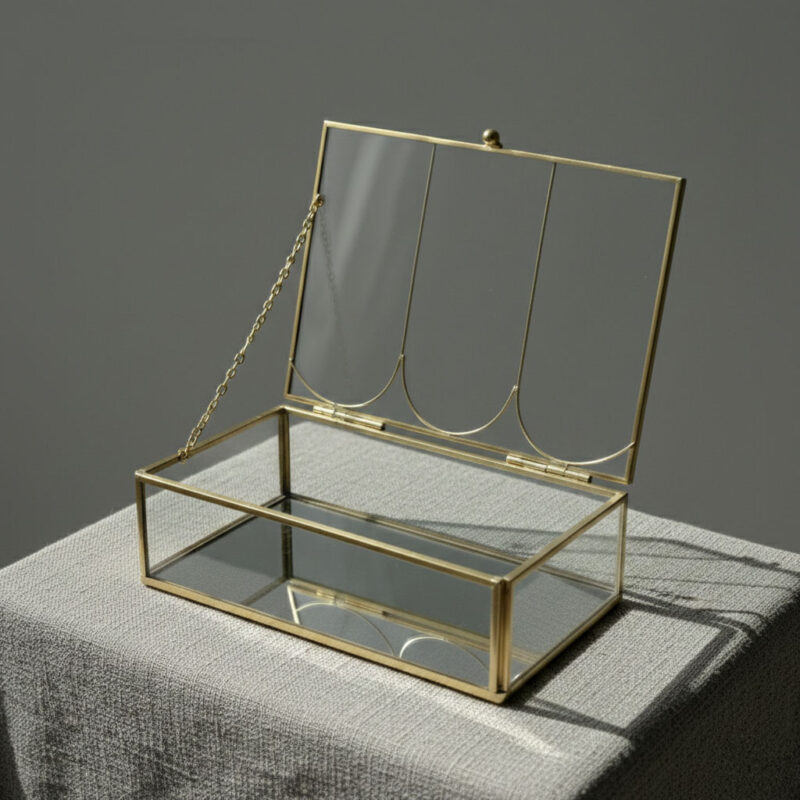 The Mermaid" Scalloped Keepsake Box