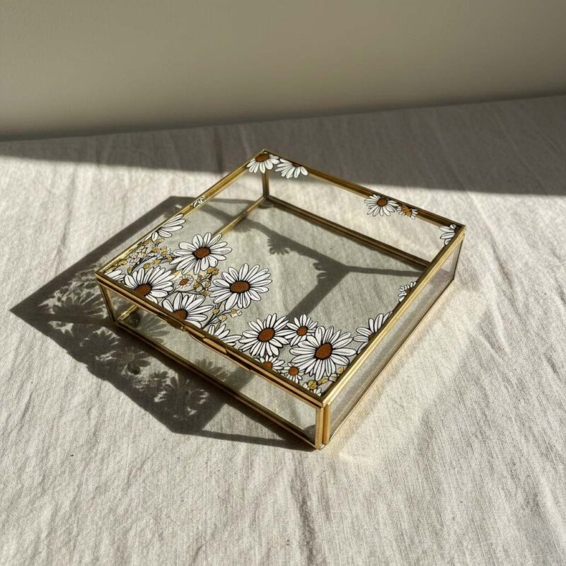 Golden Bloom" UV Artisan Box