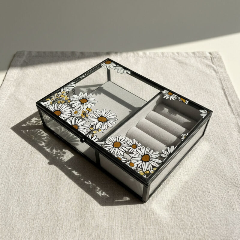 The Daisy Meadow" Ring & Jewelry Vault